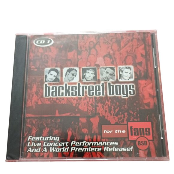 Backstreet Boys "For The Fans" CD 1 Live Concert Performances & World Premiere R - Picture 1 of 7